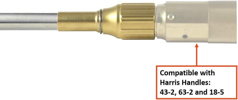 Sa - Propane Heating Nozzle/Rosebud Compatible with Harris Model: 2290-1H - Complete set with 36" Tube and Mixer - Image 4